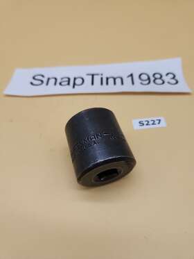 18754 Craftsman Usa 1-1/16 Inch 6 Point 1/2 Drive Shallow Socket Ee