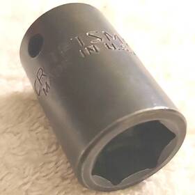 19455 Craftsman 16mm Impact Socket 1/2 Drive 6-point Gk Usa