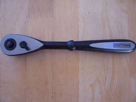 24987 Craftsman 3/8 Inch Drive Ratchet - Black