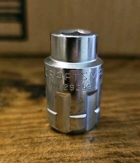 29269 Craftsman Max Axess 3/8 Inch Drive 10 Mm 6 Pt Go-thru Pass-through Socket