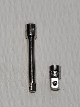 43539 Craftsman 4257/43539 4257 1/4 Inch To 3/8 Drive Adapter And 3 Extension Usa