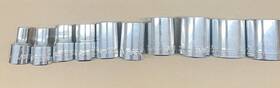 43000-08 Craftsman Tools 3/8 Inch Drive Shallow Sae 6 Pt Socket Set 1/4-13/16 See Details