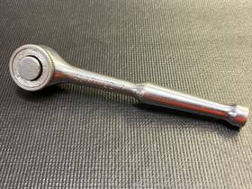 43771 Craftsman Vtg. Ee 7 1/4 Inch Drive Ratchet Handle. Working. Vgc. Missing Logo