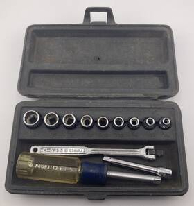44148 Craftsman 1/4 Inch Drive Socket Wrench Set 12 Pcs