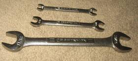 44591 Craftsman 44571 44572 V44506 4 Double Open-end Wrenchs 5/16 1/4 3/8 7/16 11/16 13/16 12mm 14mm Usa