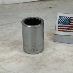V-47541 Craftsman 47541 7/8 Inch 12pt 3/4 Drive Socket Usa Made