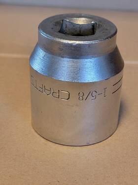 47813 Craftsman 3/4 Inch Drive 1-5/8 12 Point Shallow Socket Made In Taiwan