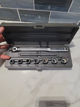 94395 Craftsman 10 Piece V Series Socket Wrench Set