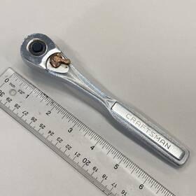 Bn4255 Craftsman 3/8 Inch Drive Ratchet With Push Button Release Usa Vj - 44811