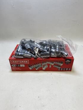 Cmmt34912 Craftsman 1/4ftft And 3/8ftft Bit Socket Set