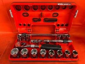 Cmmt45753v Craftsman V Series 18pc 3/8 Inch Drive Metric Tool Set Cp1099522