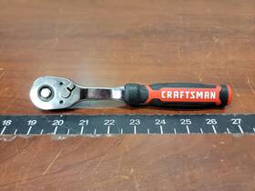 Cmmt86822 Craftsman 3/8 Inch 72-tooth Low Profile Comfort Grip Ratchet
