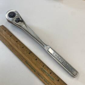 D-ad-44809 Craftsman 1/2 Inch Drive Ratchet Push Button Quick Release Usa Bn4272