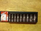 Craftsman New 9pc Sae Std 1 2 Dual Marked Deep Laser Socket Wrench Set Usa 714994345763