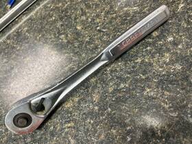 Usa-vp-44809 Craftsman Used 10 Inch 1/2 Drive Ratchet With Quick Release Quc022234