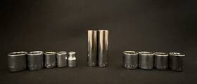 V-44334 Craftsman Vintage V Vv 3/8 Inch Drive 12-point Socket Set 11pc Mixed Sae Metric Usa