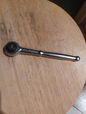 Vj-43175 Craftsman Vintage 3/8 Inch Socket Ratchet Wrench Working