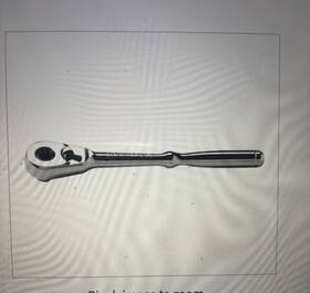 Vl-44814 Craftsman Ratchet Teardrop Head Shape Fixed Quick Release Vntg