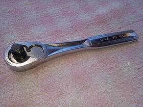 Vq-44811 Craftsman Vtg Usa 3/8 Ratchet -vq-44811 Quick Release Clean Decent Works Fine