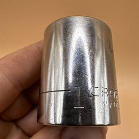 Vv47514 Craftsman 1/2 Drive Socket 1 Inch 12 Point Vv 47514 Shallow Made In Usa