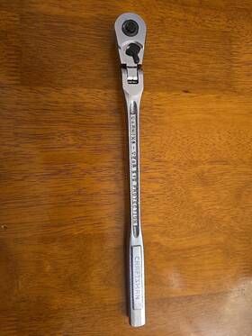 Vvu-44815 Craftsman Vvy-44815 Vtg Flex Head Quick Release Ratchet 3/8 Inch Drive Usa