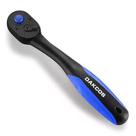 Dakcos 331538647384 1/2 Inch Drive Ratchet 72 Teeth Quick Release Socket Wrench Handle Chrome Vanadium S