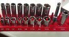 " Drive 8-13 3 8 Sockets Craftsman Standard 18pcs 12pt Deep Sae Extension - 16