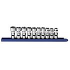 80565 Drive Socket 3 Tools 8 Gearwrench Kd 10 Flex Piece Set 6 Point " Metric