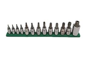 50-621-624 Duralast 50-621 Security Torx Bit Socket Set 13 Piece 1/2 Inch Drive 50-720