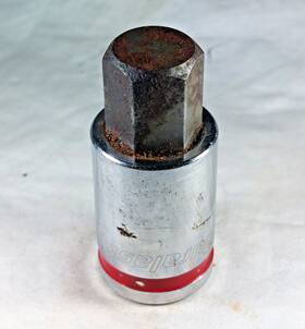 700006 Duralast 1/2 Inch Drive 17mm Hex Bit
