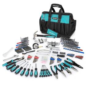 Duratech 820909678311 269-piece Socket Wrench And Home Repair Hand Tool Kit- Daily Use Mec