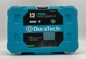 Dtimss12m Duratech 12pcs 1/2ftftdrive Impact Socket Set Metric Sockets