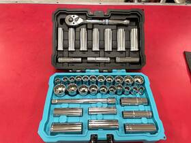 Dtmtss040 Duratech 3/8 Inch Drive Socket Set Sae And Metric Ratchet #dtmtss040 Nib