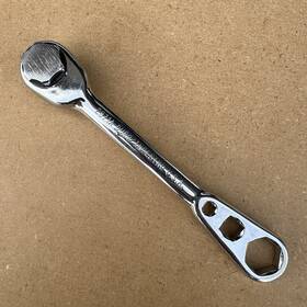 2871a Duro Indestro Vintage Duro-indestro Refrigeration Ratcheting Ratchet Wrench #2871a Made In Usa