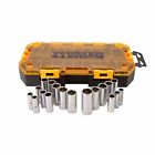Dwmt73812 Dewalt Piece Drive Deep Combination Socket Set New 076174738124
