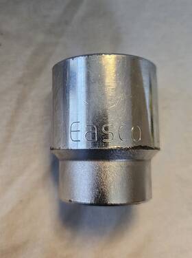 543144 Easco 1-3/8 Inch Socket 3/4 Drive 12 Point Made In The Usa