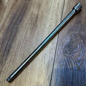72-1210 Easco 3/8 Inch Drive 10 Long Chrome Extension Usa 721210