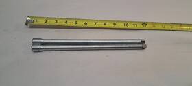 721211 Easco Lot Of 2 3/8 Inch Drive 11 Chrome Extension Usa
