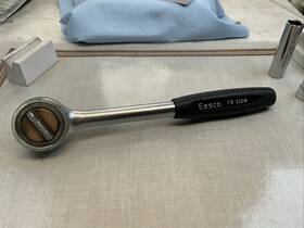 73-1109 Easco 73 1109 1/2 Drive Ratchet - Cushioned Grip Usa