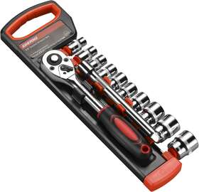 Egofine 313107942938 12pcs 3/8 Inch Ratchet Socket Wrench Set Drive With 10 Socke