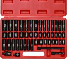 Et505 Ementol 744110622096 Dados De Impacto Juego Llaves Vaso Profundo 3/8 Inch