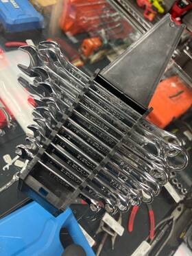Quc023673 Evercraft 774-0210 Used 11pc Open Box Combination Wrench Set Sae