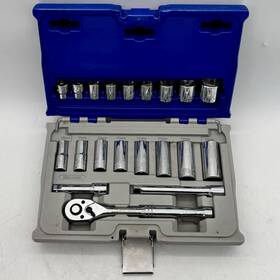 E031612 Expert Mac Tools 20-piece 3/8 Inch Drive Ratchet And Socket Set With Hard Case