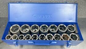 E041400 Expert 17-pc. 3/4 Inch Drive Sae Impact Socket Set - 6-pt