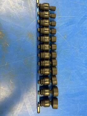 C57004846 Expert E041634 12pc 3/8 Drive Swivel Impact Sockets Standard 5/16 -