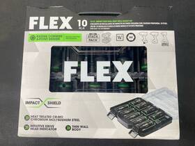 Flex Fam10401-10 Stack Pack 10 Piece Impact Socket Set Pd5036639