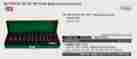 Gdad1201 Toptul 3 8 Drive Deep Metric Impact Socket Set In Metal Case 8-19mm