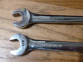 81721 Gearwrench 099575817199 Used Gear Wrench 81719 - 1/2 -& 9/16 I Beam Combination