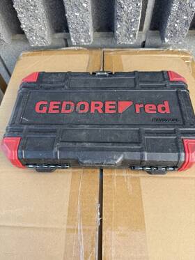 R49003046 Gedore Red Socket Wrench Set - 1/4 Inch 46 Pieces 4-14 Mm