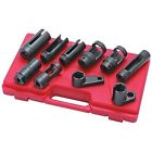 Generic 10pc Sensor Oil Sending Unit Socket Tool Set Kit Oxygen Injector Injecter Vacuum 789611021771